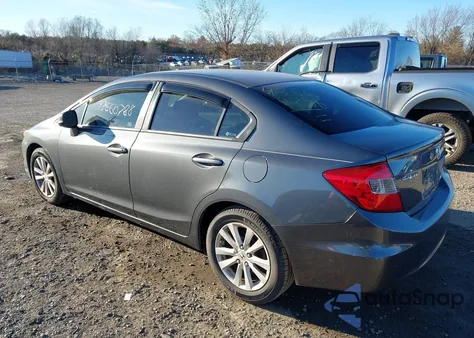 2012 Honda Civic Ex from USA, damaged, VIN 2HGFB2F81CH320426